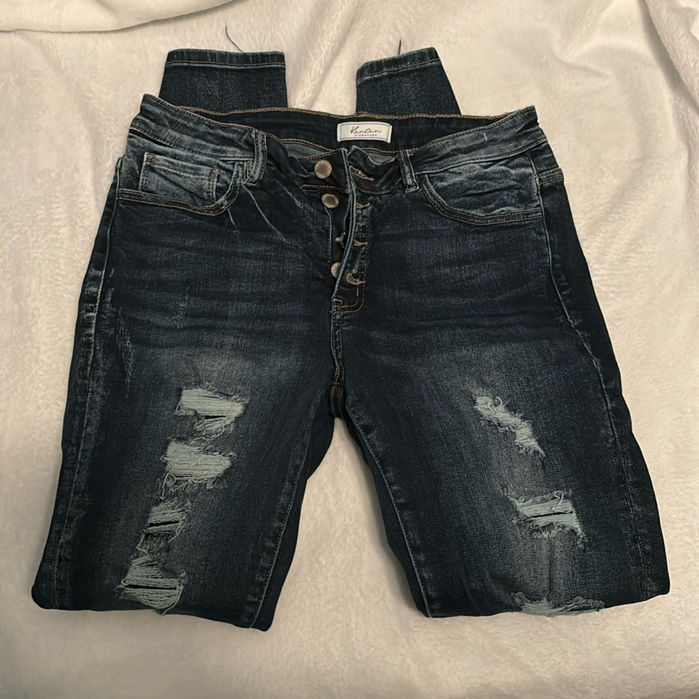 Kancan Kurvy midrise ankle skinny